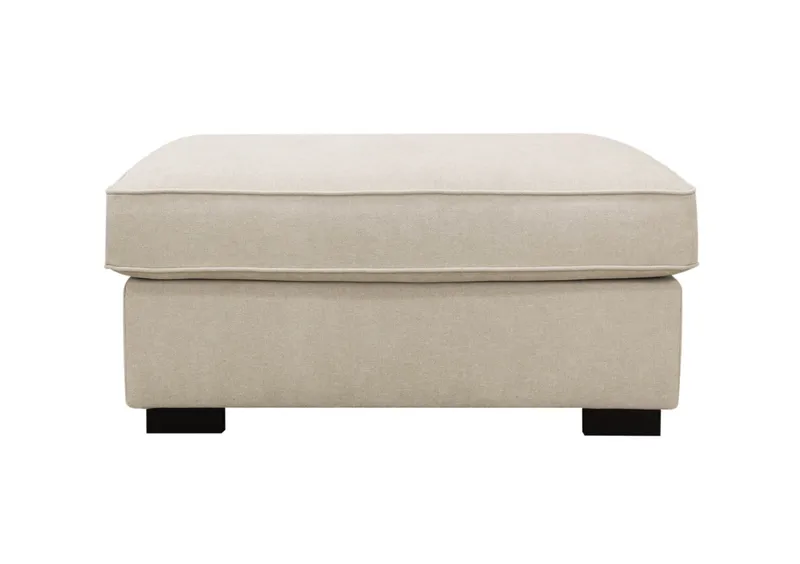 Rossita Fotpall i tyg - Beige - Möbler - Fåtölj & stolar - Pall & puff - Fotpallar