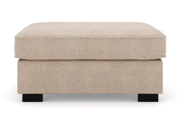 Rossita Fotpall i Tyg - Beige - Möbler - Fåtölj & stolar - Pall & puff - Fotpallar