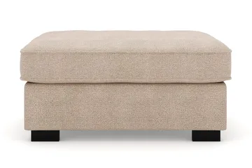 Rossita Fotpall i Tyg - Beige - Möbler - Fåtölj & stolar - Pall & puff - Fotpallar