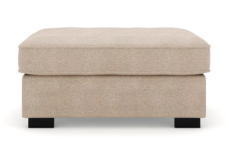 Rossita Fotpall i Tyg - Beige - Möbler - Fåtölj & stolar - Pall & puff - Fotpallar