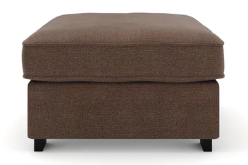 Rossita Fotpall i Tyg - Brun - Möbler - Fåtölj & stolar - Pall & puff - Fotpallar