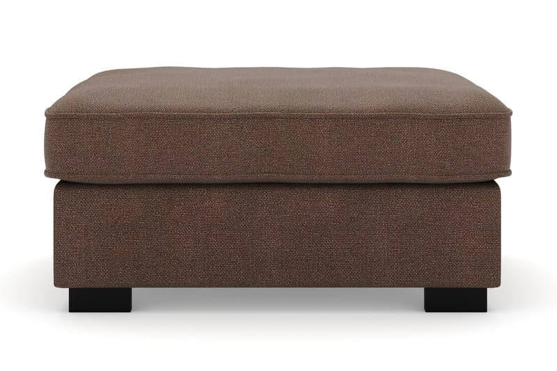 Rossita Fotpall i Tyg - Brun - Möbler - Fåtölj & stolar - Pall & puff - Fotpallar