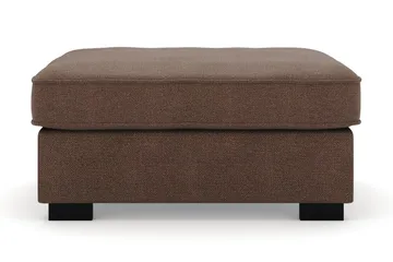 Rossita Fotpall i Tyg - Brun - Möbler - Fåtölj & stolar - Pall & puff - Fotpallar