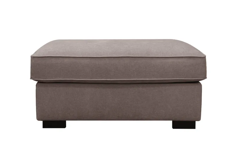 Rossita Fotpall i Tyg - Brun - Möbler - Fåtölj & stolar - Pall & puff - Fotpallar