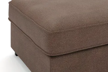 Rossita Fotpall i Tyg - Brun - Möbler - Fåtölj & stolar - Pall & puff - Fotpallar