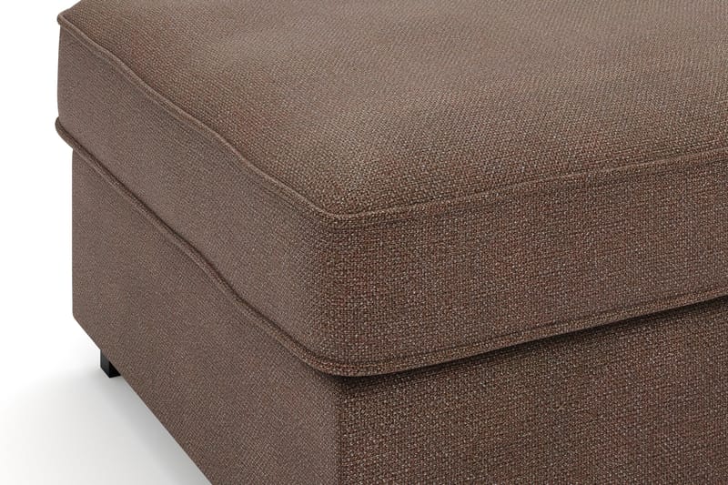 Rossita Fotpall i Tyg - Brun - Möbler - Fåtölj & stolar - Pall & puff - Fotpallar