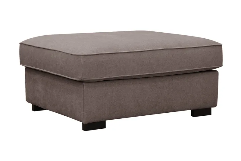 Rossita Fotpall i Tyg, Brun