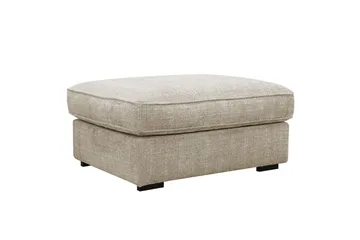 Rossita lyx Fotpall - Beige Chenille - Möbler - Fåtölj & stolar - Pall & puff - Fotpallar