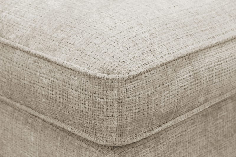 Rossita lyx Fotpall - Beige Chenille - Möbler - Fåtölj & stolar - Pall & puff - Fotpallar