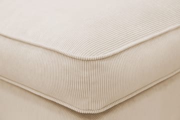 Rossita lyx Fotpall - Beige Manchester - Möbler - Fåtölj & stolar - Pall & puff - Fotpallar