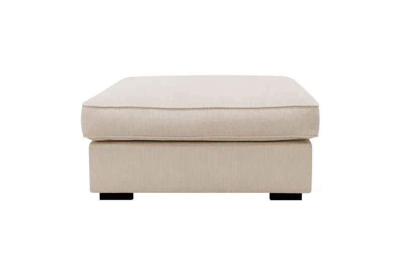 Rossita lyx Fotpall - Beige Manchester - Möbler - Fåtölj & stolar - Pall & puff - Fotpallar