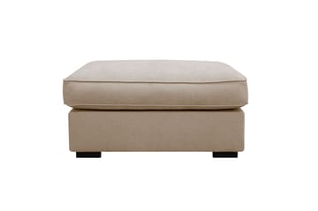 Rossita lyx Fotpall - Beige Tyg - Möbler - Fåtölj & stolar - Pall & puff - Fotpallar