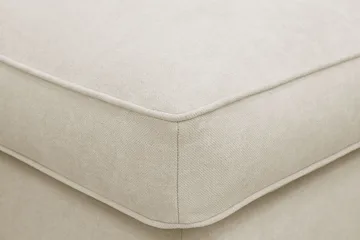 Rossita lyx Fotpall - Beige Tyg - Möbler - Fåtölj & stolar - Pall & puff - Fotpallar