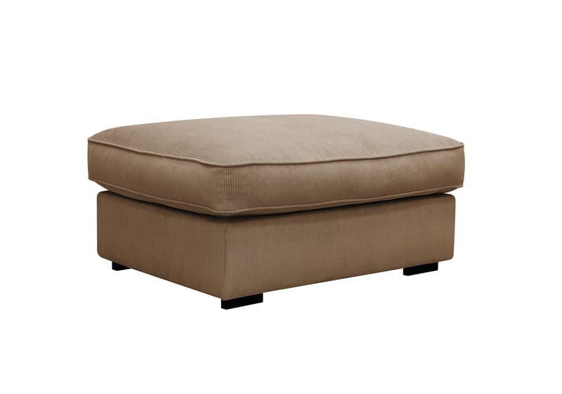 Rossita lyx Fotpall - Brun Manchester - Möbler - Fåtölj & stolar - Pall & puff - Fotpallar