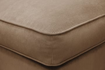 Rossita lyx Fotpall - Brun Manchester - Möbler - Fåtölj & stolar - Pall & puff - Fotpallar