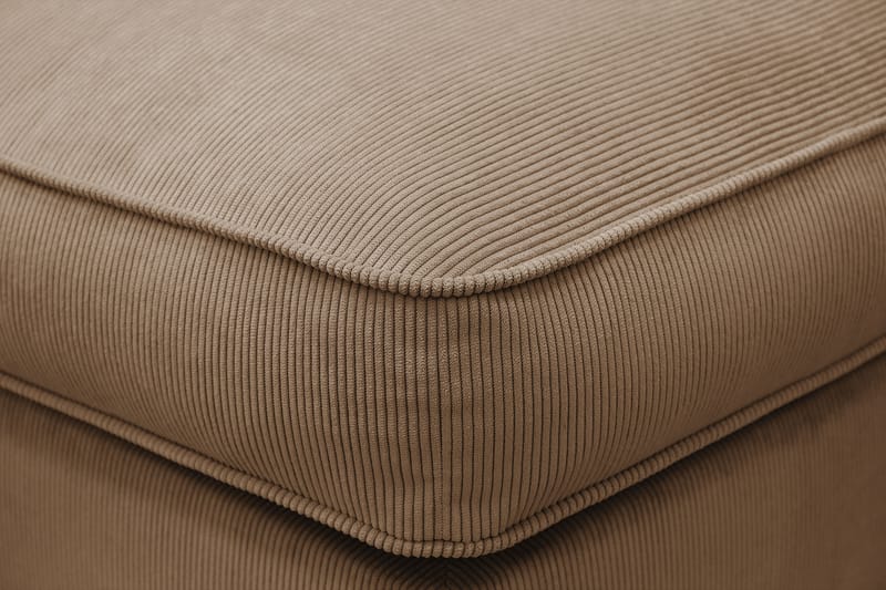 Rossita lyx Fotpall - Brun Manchester - Möbler - Fåtölj & stolar - Pall & puff - Fotpallar