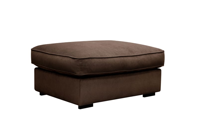 Rossita lyx Fotpall - Brun Manchester - Möbler - Fåtölj & stolar - Pall & puff - Fotpallar