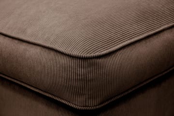 Rossita lyx Fotpall - Brun Manchester - Möbler - Fåtölj & stolar - Pall & puff - Fotpallar