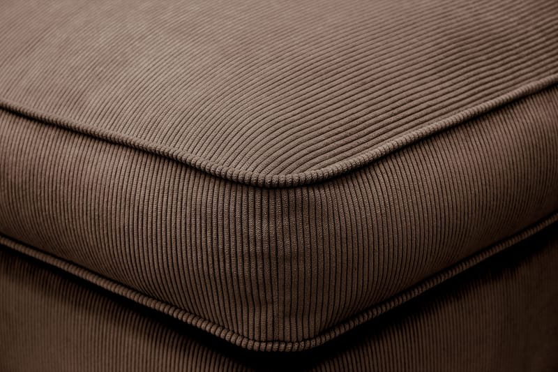 Rossita lyx Fotpall - Brun Manchester - Möbler - Fåtölj & stolar - Pall & puff - Fotpallar