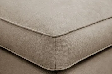 Rossita lyx Fotpall - Brun Tyg - Möbler - Fåtölj & stolar - Pall & puff - Fotpallar