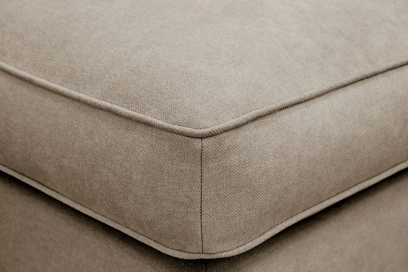 Rossita lyx Fotpall - Brun Tyg - Möbler - Fåtölj & stolar - Pall & puff - Fotpallar