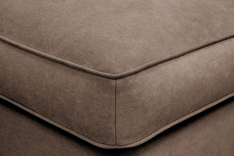 Rossita lyx Fotpall - Brun Tyg - Möbler - Fåtölj & stolar - Pall & puff - Fotpallar