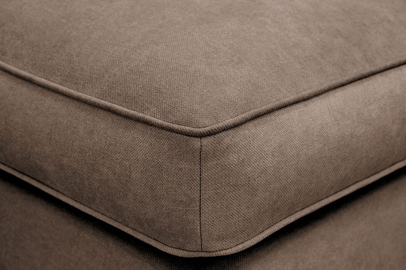 Rossita lyx Fotpall - Brun Tyg - Möbler - Fåtölj & stolar - Pall & puff - Fotpallar