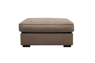Rossita lyx Fotpall - Brun Tyg - Möbler - Fåtölj & stolar - Pall & puff - Fotpallar