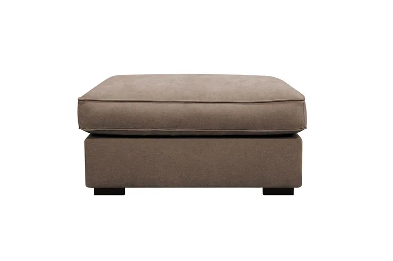 Rossita lyx Fotpall - Brun Tyg - Möbler - Fåtölj & stolar - Pall & puff - Fotpallar