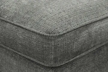 Rossita lyx Fotpall - Grå Chenille - Möbler - Fåtölj & stolar - Pall & puff - Fotpallar