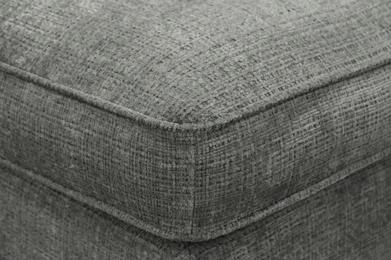 Rossita lyx Fotpall - Grå Chenille - Möbler - Fåtölj & stolar - Pall & puff - Fotpallar