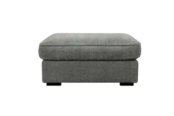 Rossita lyx Fotpall - Grå Chenille - Möbler - Fåtölj & stolar - Pall & puff - Fotpallar