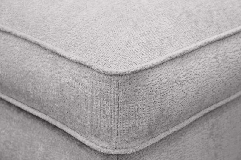 Rossita lyx Fotpall - Grå Chenille - Möbler - Fåtölj & stolar - Pall & puff - Fotpallar