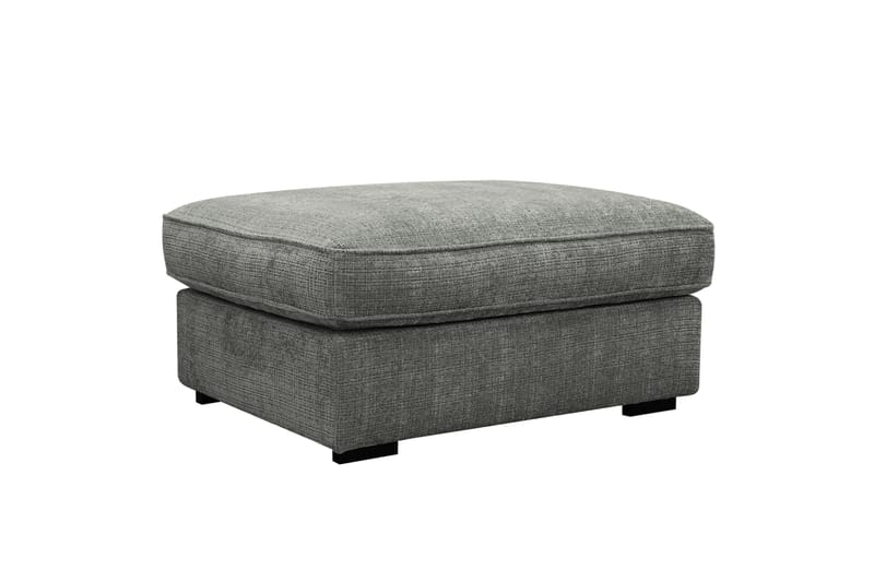 Rossita lyx Fotpall - Grå Chenille - Möbler - Fåtölj & stolar - Pall & puff - Fotpallar