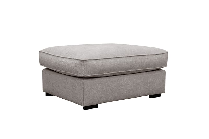 Rossita lyx Fotpall - Grå/Brun Chenille - Möbler - Fåtölj & stolar - Pall & puff - Fotpallar