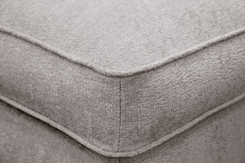 Rossita lyx Fotpall - Grå/Brun Chenille - Möbler - Fåtölj & stolar - Pall & puff - Fotpallar