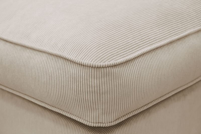 Rossita lyx Fotpall - Greige Manchester - Möbler - Fåtölj & stolar - Pall & puff - Fotpallar