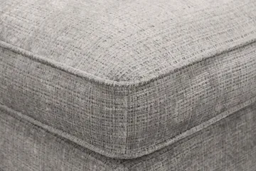 Rossita lyx Fotpall - Ljusgrå Chenille - Möbler - Fåtölj & stolar - Pall & puff - Fotpallar