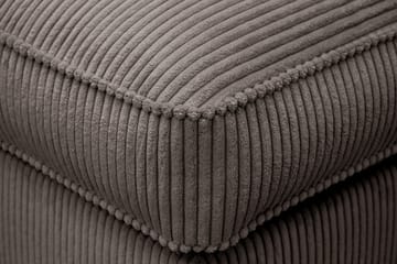 Rossita lyx Fotpall - Mörkgrå Manchester - Möbler - Fåtölj & stolar - Pall & puff - Fotpallar