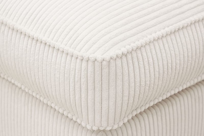Rossita lyx Fotpall - Offwhite Manchester - Möbler - Fåtölj & stolar - Pall & puff - Fotpallar