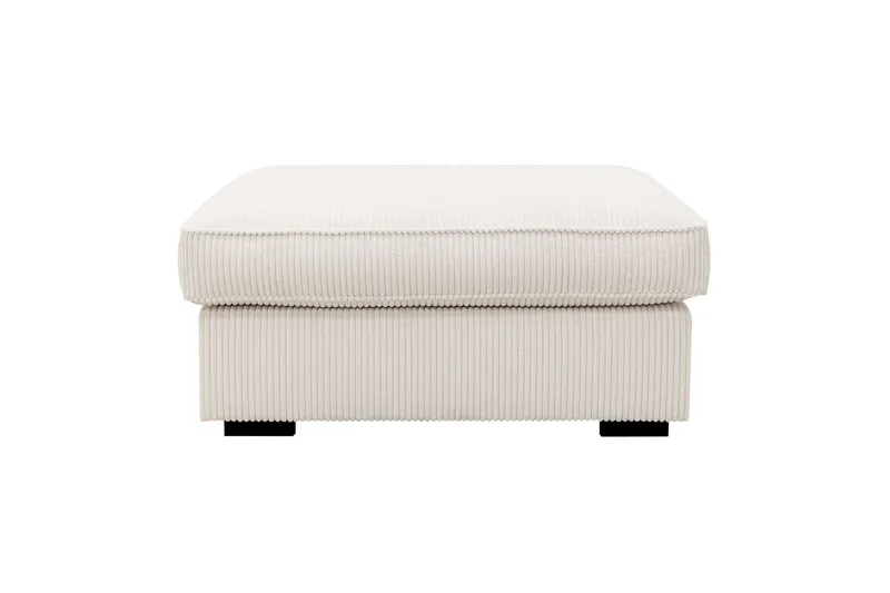 Rossita lyx Fotpall - Offwhite Manchester - Möbler - Fåtölj & stolar - Pall & puff - Fotpallar