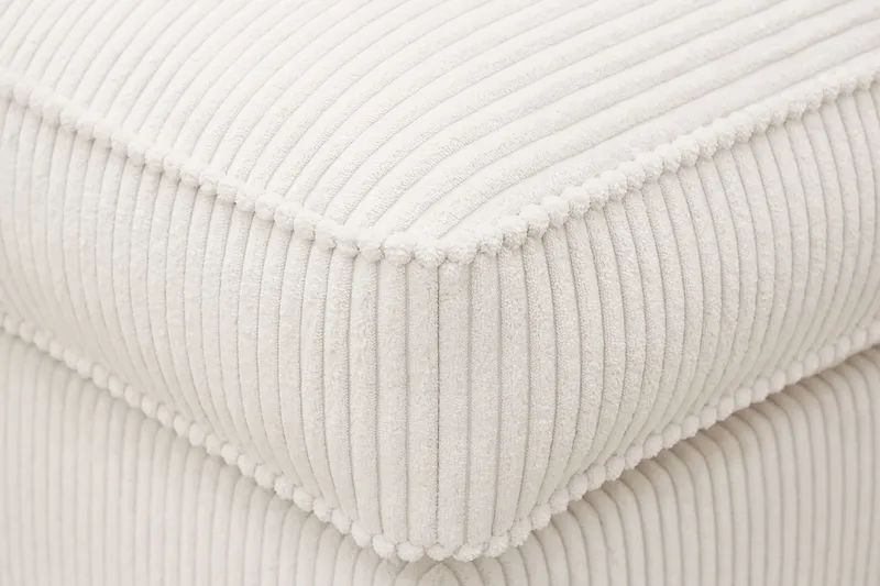 Rossita lyx Fotpall - Offwhite Manchester - Möbler - Fåtölj & stolar - Pall & puff - Fotpallar