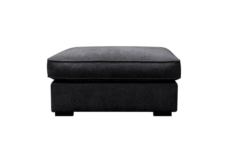 Rossita lyx Fotpall - Svart Chenille - Möbler - Fåtölj & stolar - Pall & puff - Fotpallar
