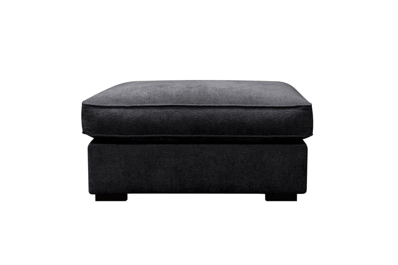Rossita lyx Fotpall - Svart Chenille - Möbler - Fåtölj & stolar - Pall & puff - Fotpallar