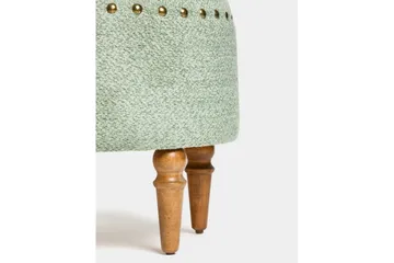 Rubby Fotpall 38 cm - Grön - Möbler - Fåtölj & stolar - Pall & puff - Fotpallar