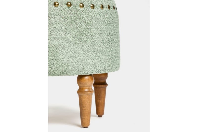 Rubby Fotpall 38 cm - Grön - Möbler - Fåtölj & stolar - Pall & puff - Fotpallar