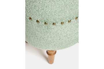 Rubby Fotpall 38 cm - Grön - Möbler - Fåtölj & stolar - Pall & puff - Fotpallar