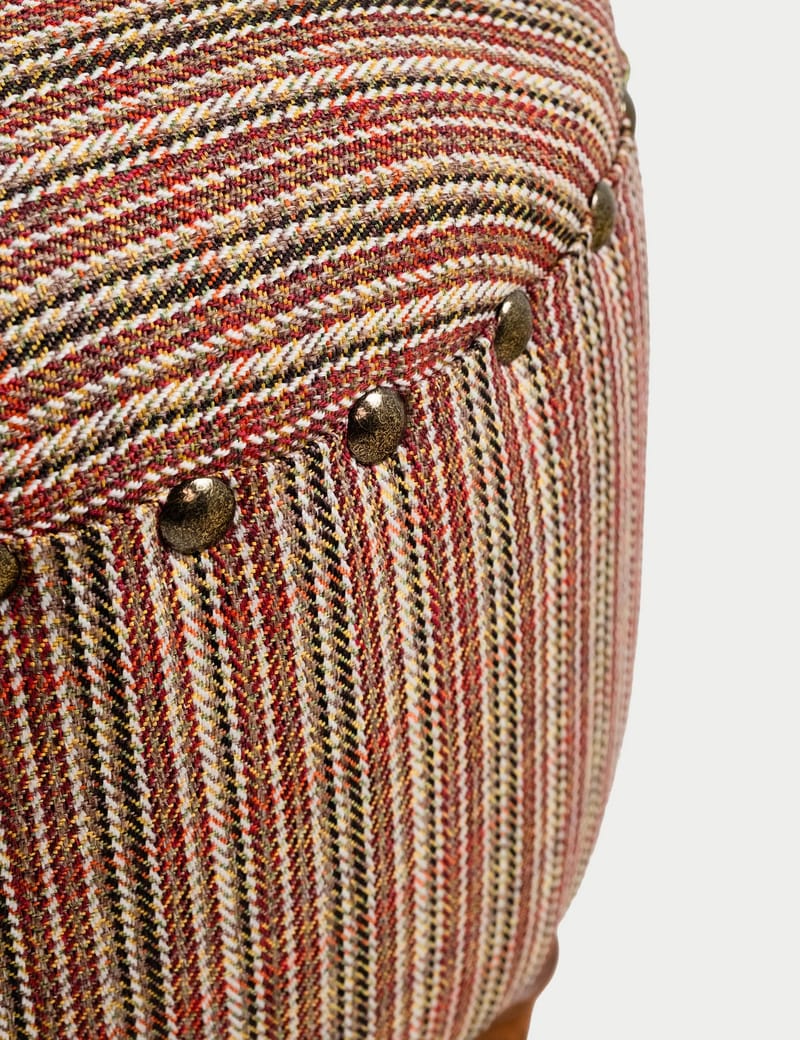 Rubby Sittpuff 38 cm Rund - Flerfärgad - Möbler - Fåtölj & stolar - Pall & puff - Fotpallar