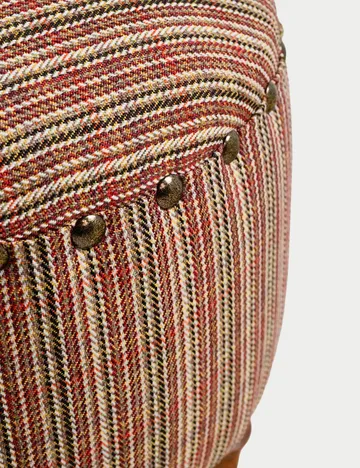 Rubby Sittpuff 38 cm Rund - Flerfärgad - Möbler - Fåtölj & stolar - Pall & puff - Fotpallar
