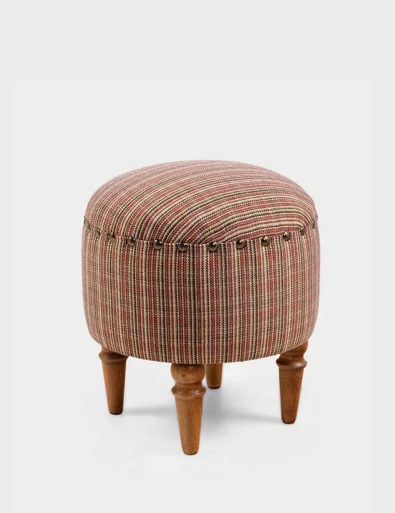 Rubby Sittpuff 38 cm Rund, Flerfärgad